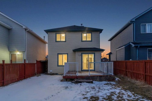 52 Saddlecreek Terrace Ne, Calgary, AB - Outdoor With Deck Patio Veranda With Exterior