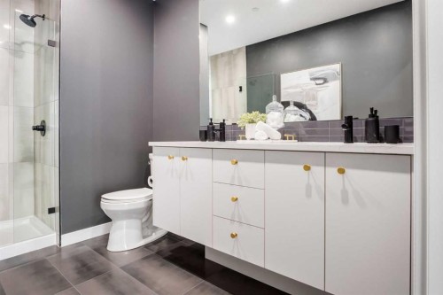 715-8445 Broadcast Avenue Sw, Calgary, AB - Indoor Photo Showing Bathroom