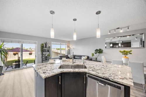 249 Auburn Meadows Place Se, Calgary, AB - Indoor Photo Showing Kitchen With Upgraded Kitchen