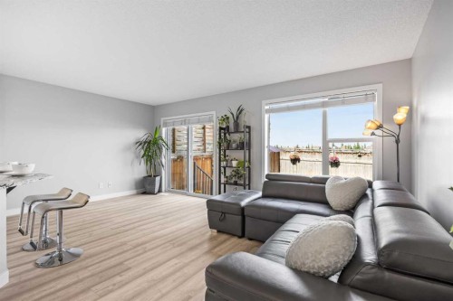 249 Auburn Meadows Place Se, Calgary, AB - Indoor Photo Showing Living Room