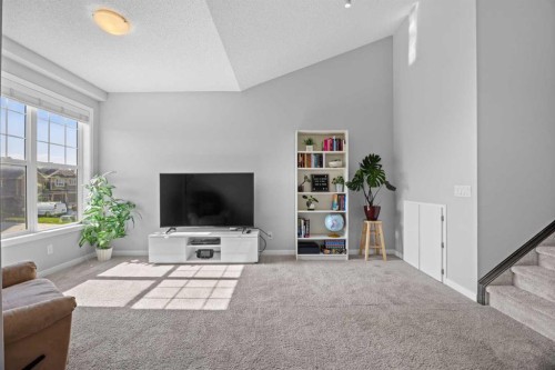 249 Auburn Meadows Place Se, Calgary, AB - Indoor Photo Showing Living Room