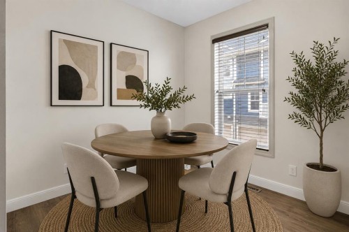 128 Auburn Bay Common Se, Calgary, AB - Indoor Photo Showing Dining Room