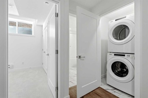 9993 Huxbury Drive Ne, Calgary, AB - Indoor Photo Showing Laundry Room
