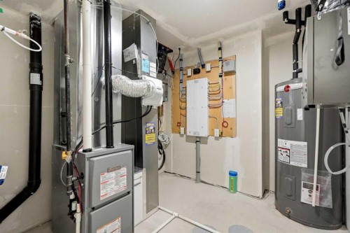 9993 Huxbury Drive Ne, Calgary, AB - Indoor Photo Showing Basement