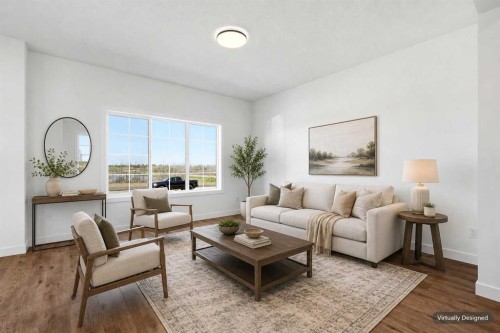 9993 Huxbury Drive Ne, Calgary, AB - Indoor Photo Showing Living Room