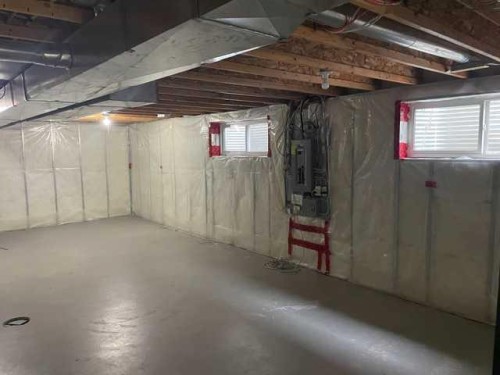 681 Evermeadow Road Sw, Calgary, AB - Indoor Photo Showing Basement