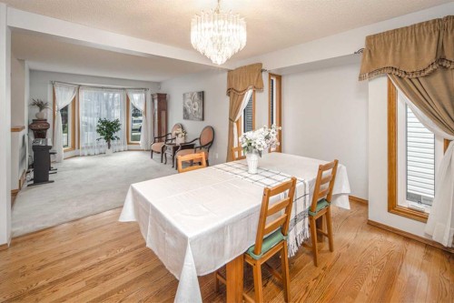 37 Arbour Summit Close Nw, Calgary, AB - Indoor Photo Showing Dining Room