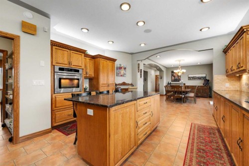 28125 Highway 587, Rural Red Deer County, AB - Indoor Photo Showing Kitchen