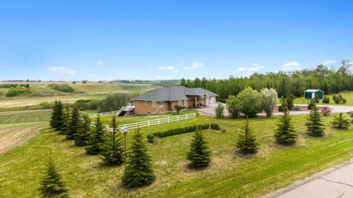 28125 Highway 587, Rural Red Deer County, AB - Outdoor With View