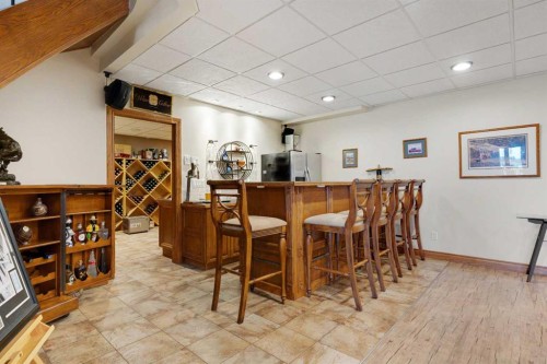28125 Highway 587, Rural Red Deer County, AB - Indoor Photo Showing Dining Room