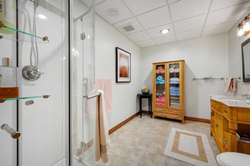 28125 Highway 587, Rural Red Deer County, AB - Indoor Photo Showing Bathroom