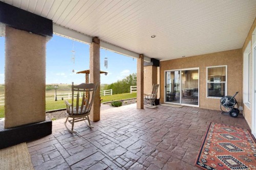 28125 Highway 587, Rural Red Deer County, AB - Outdoor With Deck Patio Veranda With Exterior