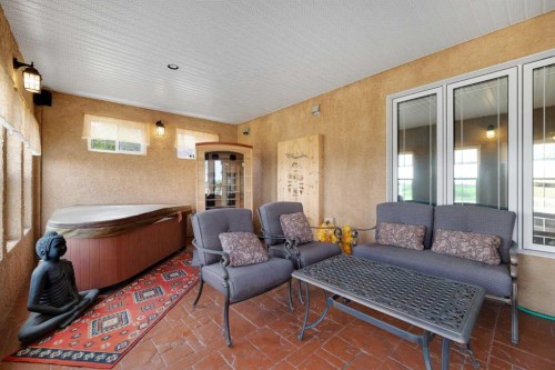 28125 Highway 587, Rural Red Deer County, AB - Outdoor With Deck Patio Veranda With Exterior