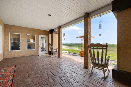 28125 Highway 587, Rural Red Deer County, AB - Outdoor With Deck Patio Veranda With Exterior