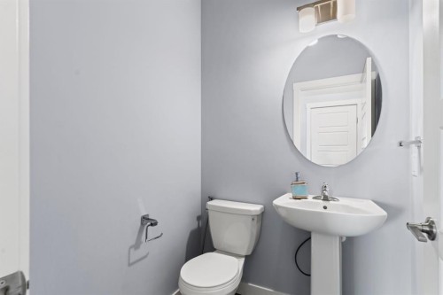 241 Livingston Common Ne, Calgary, AB - Indoor Photo Showing Bathroom
