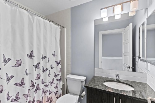 241 Livingston Common Ne, Calgary, AB - Indoor Photo Showing Bathroom