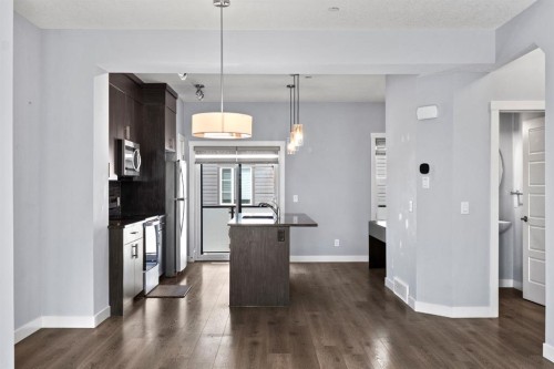 241 Livingston Common Ne, Calgary, AB - Indoor Photo Showing Kitchen