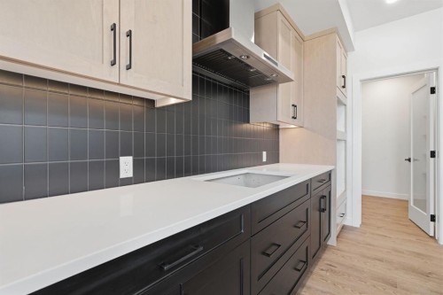 731 Langley Terrace Se, Airdrie, AB - Indoor Photo Showing Kitchen