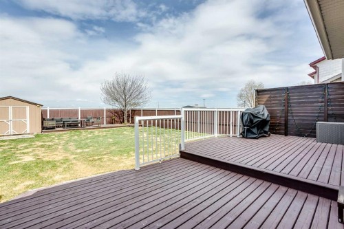 514 Stonegate Road Nw, Airdrie, AB - Outdoor With Deck Patio Veranda With Exterior