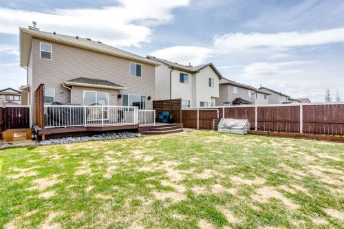 514 Stonegate Road Nw, Airdrie, AB - Outdoor With Deck Patio Veranda With Exterior