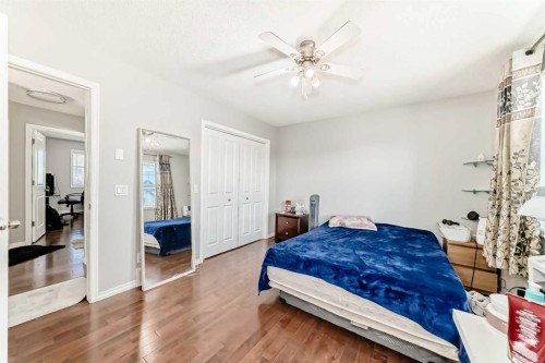 16 Skyview Springs Road Ne, Calgary, AB - Indoor Photo Showing Bedroom