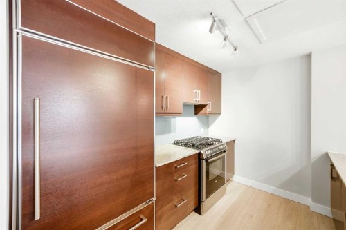 103-733 2 Avenue Sw, Calgary, AB - Indoor Photo Showing Kitchen