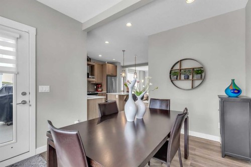 101 Walgrove Cove Se, Calgary, AB - Indoor Photo Showing Dining Room
