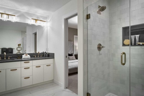 90 Silver Spruce Road Sw, Calgary, AB - Indoor Photo Showing Bathroom