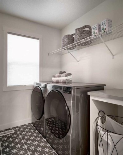 90 Silver Spruce Road Sw, Calgary, AB - Indoor Photo Showing Laundry Room