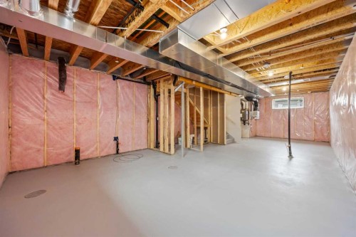 41 Hotchkiss Gardens Se, Calgary, AB - Indoor Photo Showing Basement