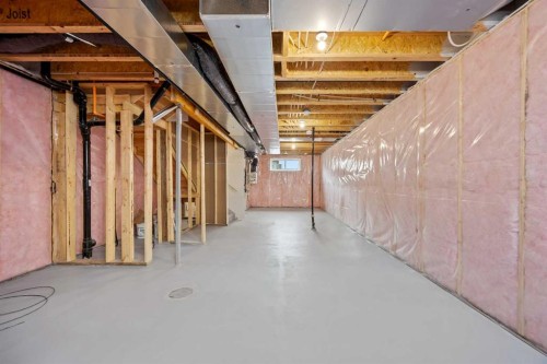 41 Hotchkiss Gardens Se, Calgary, AB - Indoor Photo Showing Basement