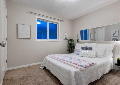 63 Panton Way Nw, Calgary, AB - Indoor Photo Showing Bedroom