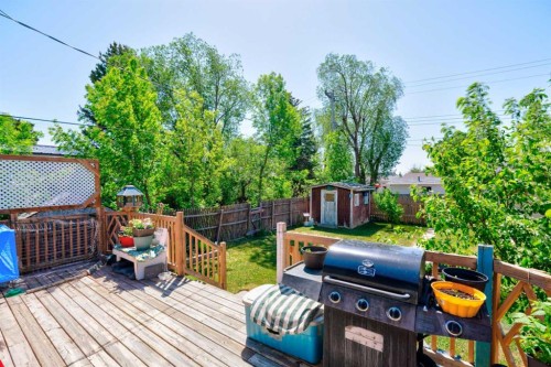 517 55 Avenue West, Claresholm, AB - Outdoor With Deck Patio Veranda