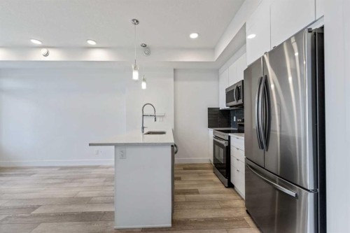19645 48 Street Se, Calgary, AB - Indoor Photo Showing Kitchen With Upgraded Kitchen