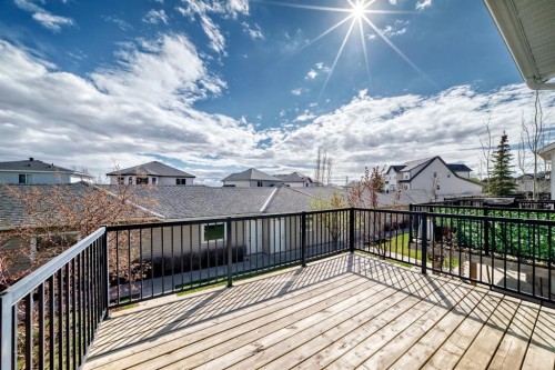 237 Rainbow Falls Drive, Chestermere, AB - Outdoor With Balcony