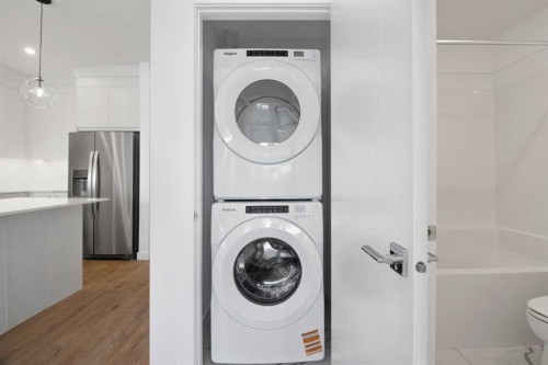 1314-6 Merganger Drive West, Chestermere, AB - Indoor Photo Showing Laundry Room