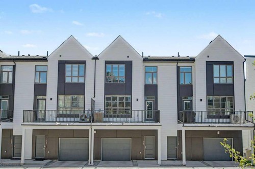 142 Sovereign Common Sw, Calgary, AB - Outdoor With Balcony With Facade