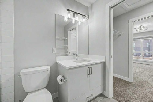 142 Sovereign Common Sw, Calgary, AB - Indoor Photo Showing Bathroom