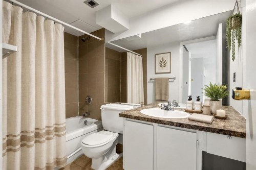 906-221 6 Avenue Se, Calgary, AB - Indoor Photo Showing Bathroom
