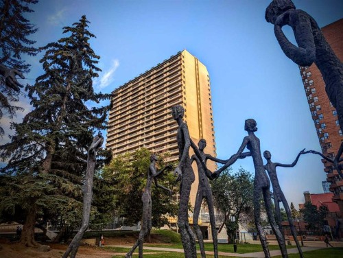 906-221 6 Avenue Se, Calgary, AB - Outdoor