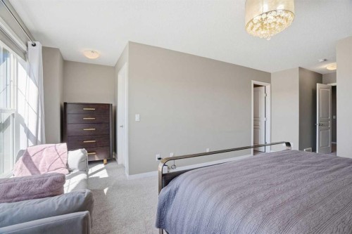 393 Masters Avenue Se, Calgary, AB - Indoor Photo Showing Bedroom