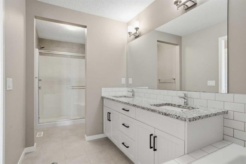 393 Masters Avenue Se, Calgary, AB - Indoor Photo Showing Bathroom