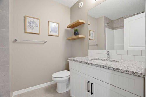 393 Masters Avenue Se, Calgary, AB - Indoor Photo Showing Bathroom