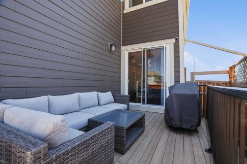 393 Masters Avenue Se, Calgary, AB - Outdoor With Deck Patio Veranda With Exterior