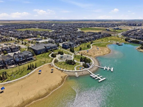 393 Masters Avenue Se, Calgary, AB - Outdoor With Body Of Water With View
