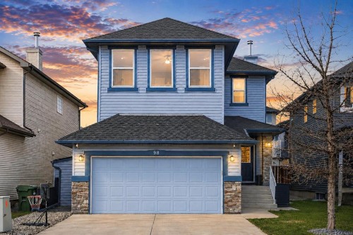 98 Evanscove Circle Nw, Calgary, AB - Outdoor With Facade