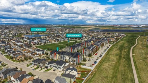 1204-755 Copperpond Boulevard Se, Calgary, AB - Outdoor With View