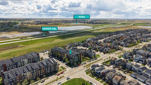 1204-755 Copperpond Boulevard Se, Calgary, AB - Outdoor With View
