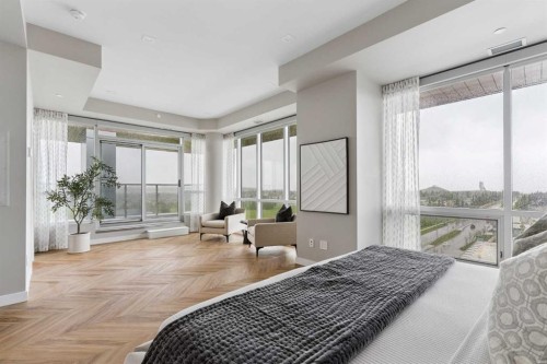 717-8505 Broadcast Avenue Sw, Calgary, AB - Indoor Photo Showing Bedroom