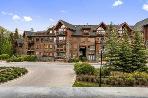 202-505 Spring Creek Drive, Canmore, AB - Outdoor With Facade